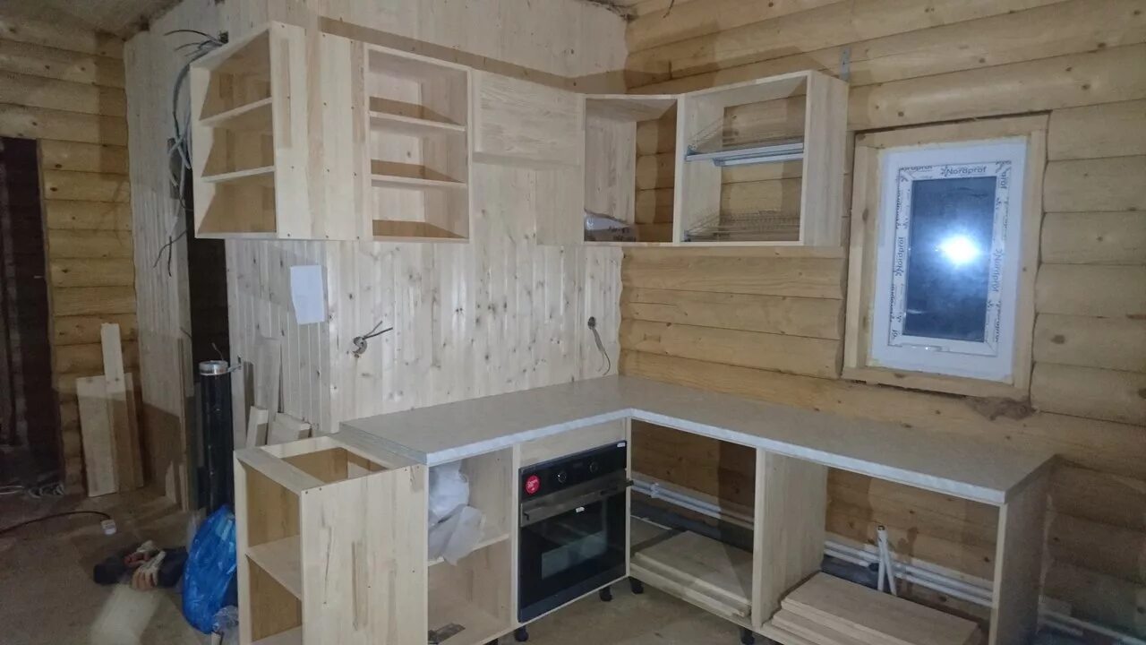 Кухонный гарнитур на дачу своими руками Деревянная кухня своими руками - Архитектурный журнал ADCity