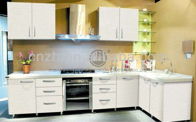 Кухонный гарнитур на ножках фото Красивая Белая Краска Двп,Модель Кухонного Шкафа,Сделано В Китае 9613 - Buy Кухо