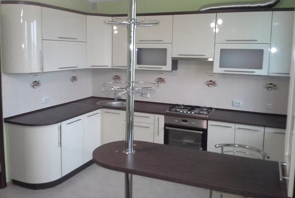 Кухонный гарнитур нефтекамск фото цена Кухня Софт, Арт. KR-0742: цена, описание - Интернет-магазин "Кухнотека"