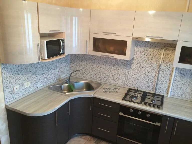 Кухонный гарнитур нефтекамск фото цена Кухня "Эмма пластик 2" ("КУХНИ")