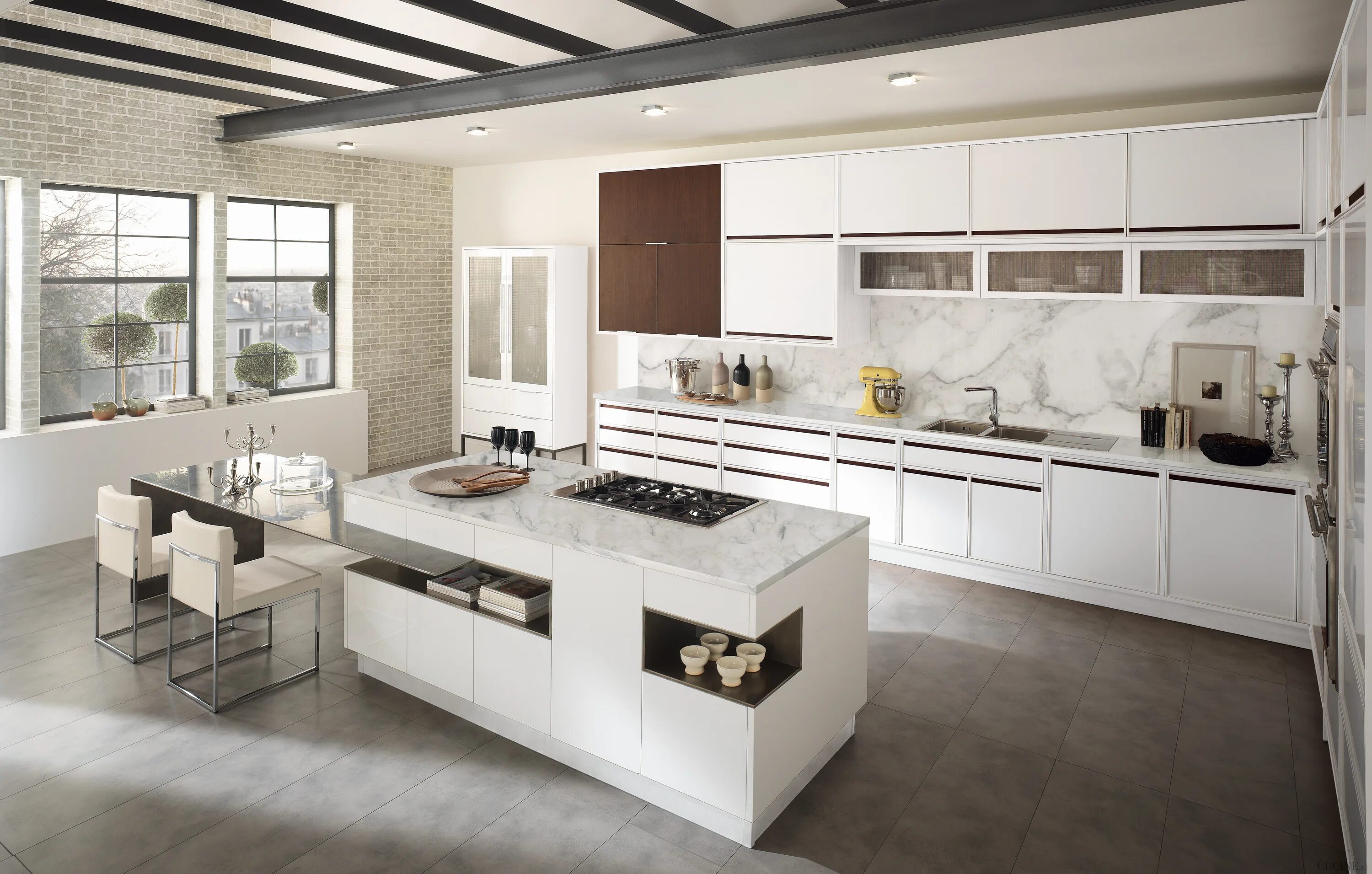 Кухонный гарнитур остров фото Кухня Aster cucine Timeline 4 из Италии, купить итальянскую кухню Aster cucine T