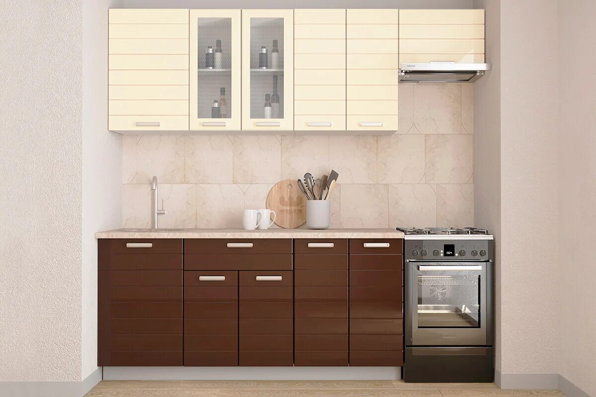 Кухонный гарнитур отзывы фото Кухонный гарнитур Виктория 2.2м купить в Екатеринбурге Цена 44090 руб. МирУюта