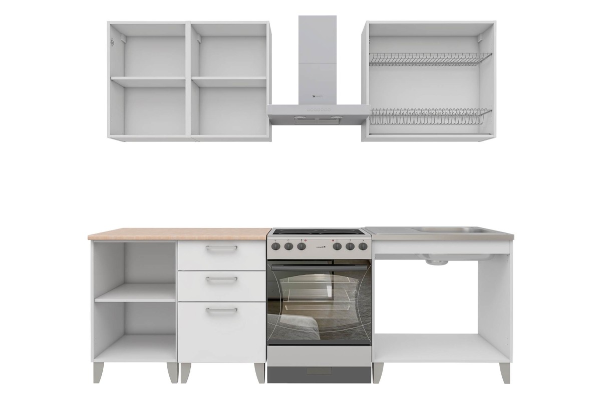 Кухонный гарнитур отзывы фото Кухонный гарнитур Корсика, 1.8 м, артикул 10203325 купить с доставкой по Москве,