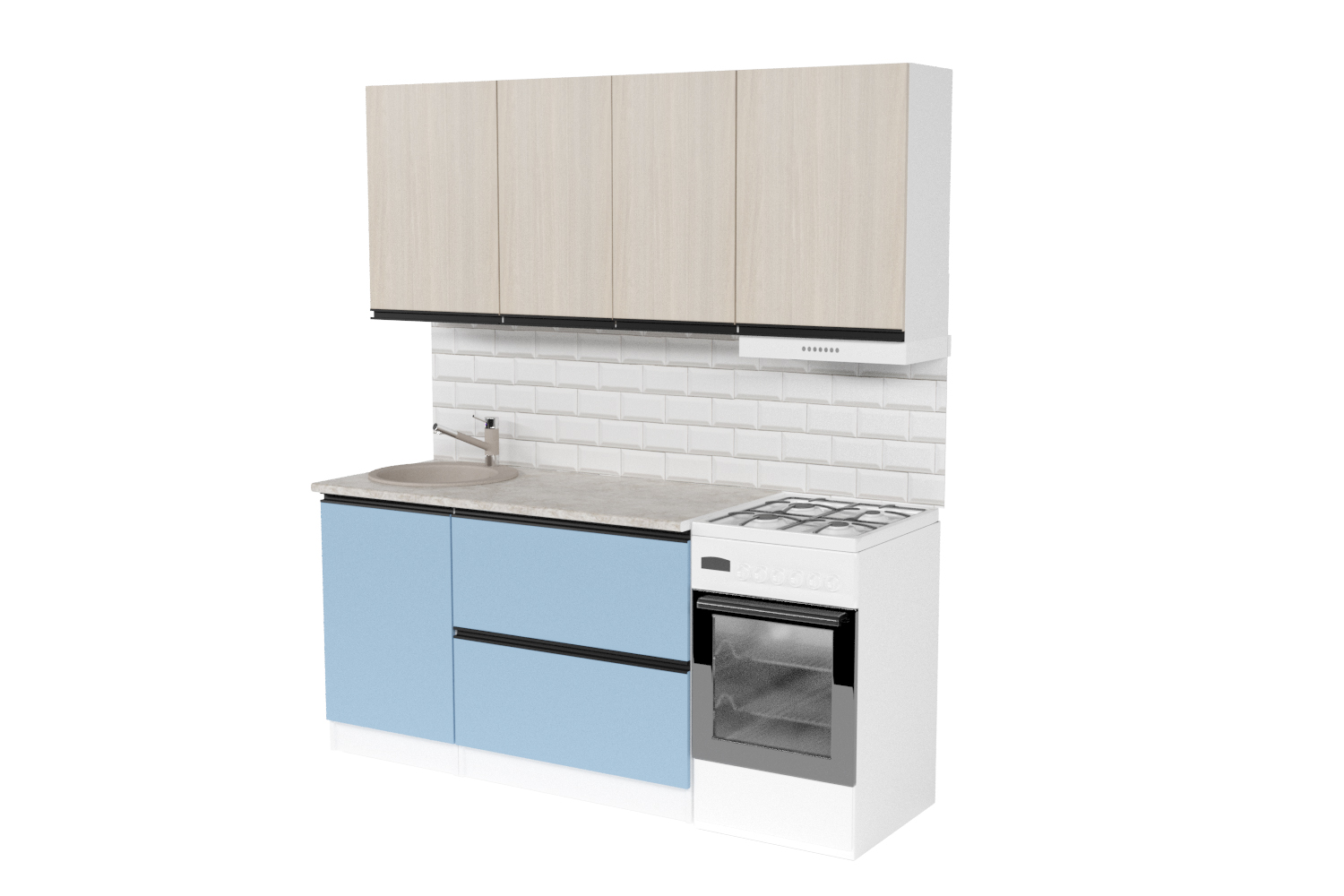 Кухонный гарнитур отзывы фото Гарнитур кухонный Соната макси 1800мм - купить в Екатеринбурге - цена, недорого 