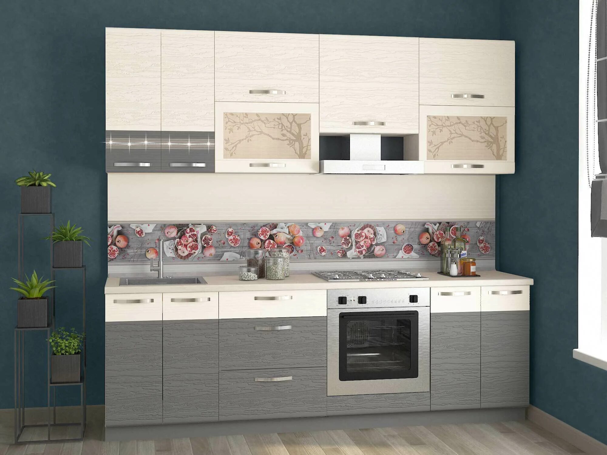 Кухонный гарнитур отзывы фото КУ Графит 26 - купить в Тамбове, цены, характеристики, фото Интернет-магазин "Ми