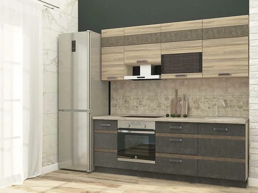 Кухонный гарнитур отзывы фото Кухонный гарнитур Бруклин 12 (ширина 220 см) - купить в Тамбове, цены, характери