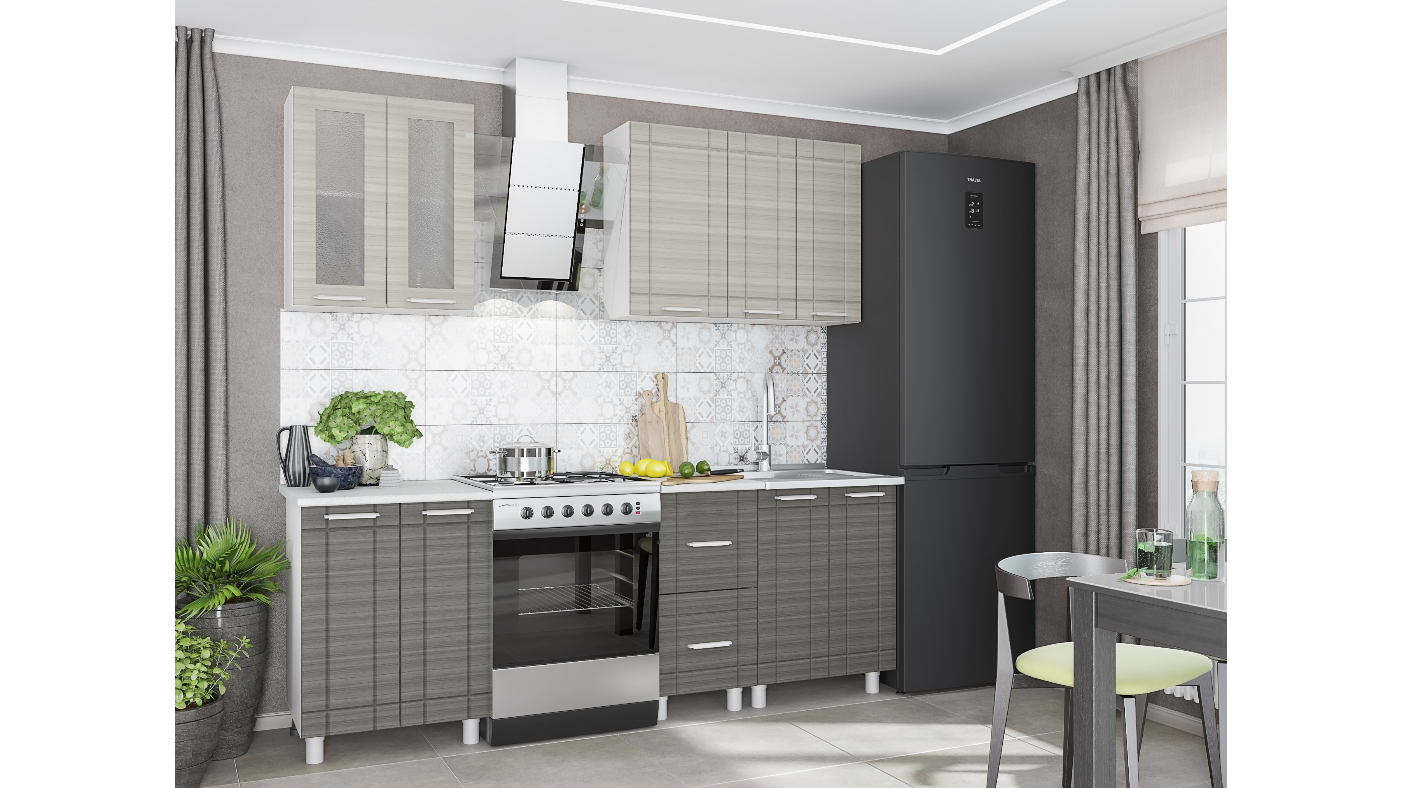 Кухонный гарнитур отзывы фото Купить кухонный гарнитур "Бомбей-евро" (Сандал, 1,6 м) в Пензе по оптовым ценам 