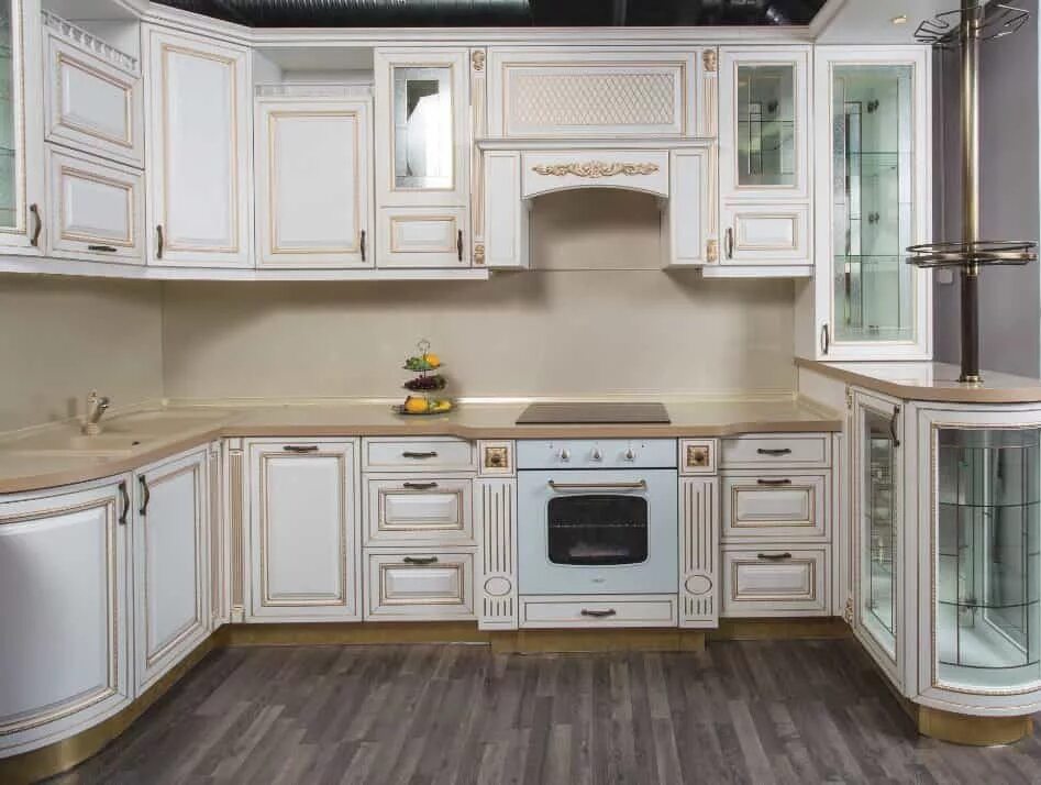 Кухонный гарнитур патина фото Кухня Патина 54 заказать недорого в Москве - 1Кухонный