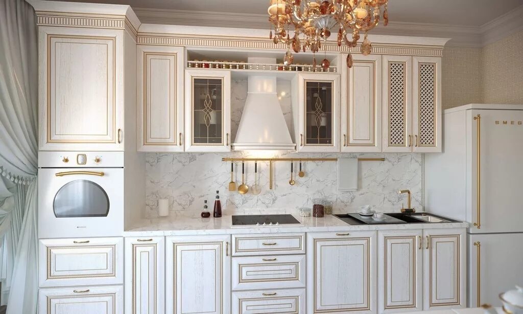 Кухонный гарнитур патина фото Кухня Патина 63 заказать недорого в Москве - 1Кухонный