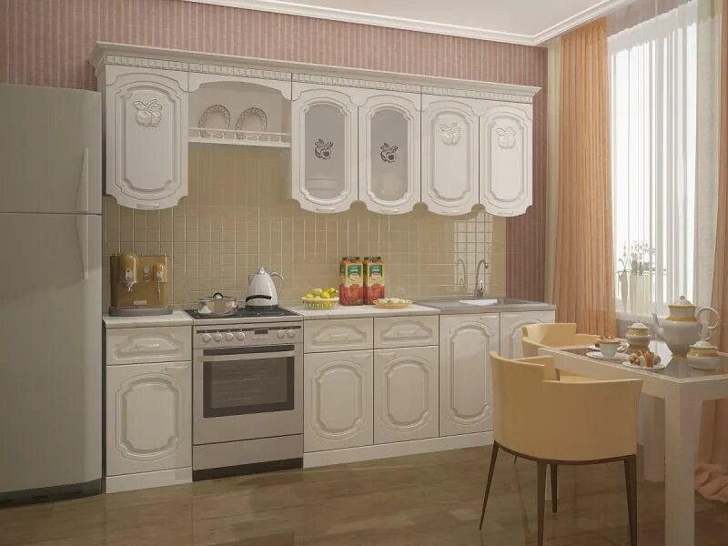 Кухонный гарнитур пенза каталог фото Кухонный гарнитур Яблоко / Мебельная фабрика "МиФ", г. Пенза