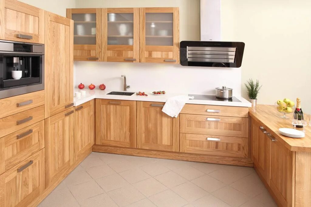 Кухонный гарнитур под дерево фото kuchnia drewniana - Szukaj w Google Kuchnia i Meble