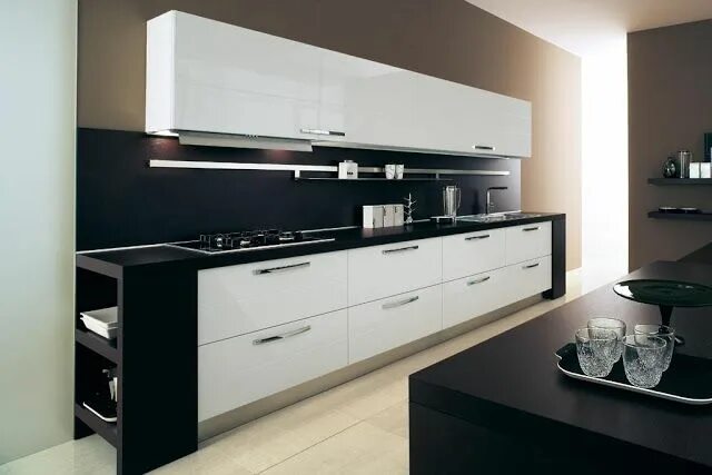 Кухонный гарнитур прямой современный дизайн Tainha Assada na Brasa: a maneira mais tradicional e gostosa de fazer essa recei