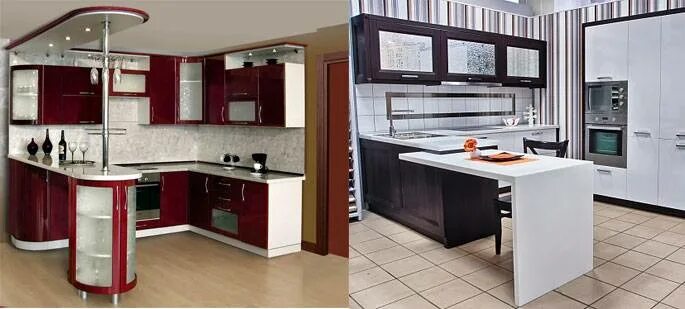 Кухонный гарнитур с барной стойкой фото Кухонный гарнитур: современный, с барной стойкой, эконом класса, готовые гарниту