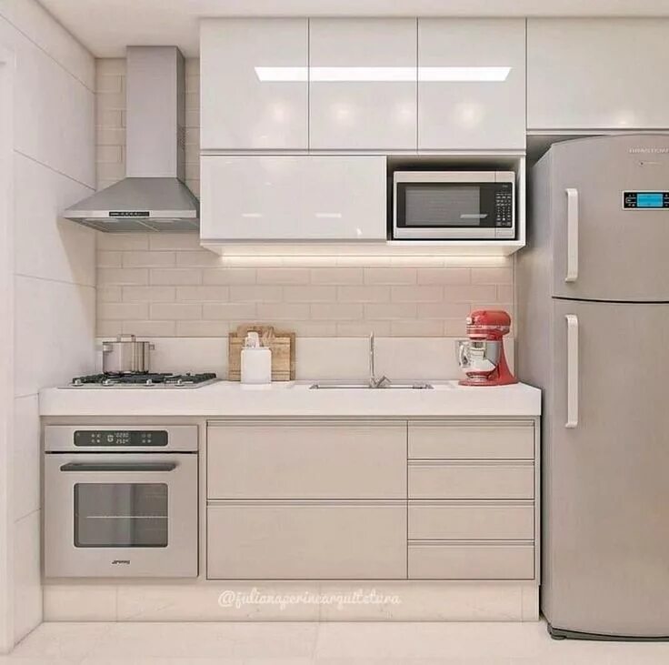 Кухонный гарнитур с холодильником фото дизайн 13 Best Kitchen Cupboard Designs - Futurian Interior design kitchen, Kitchen dec