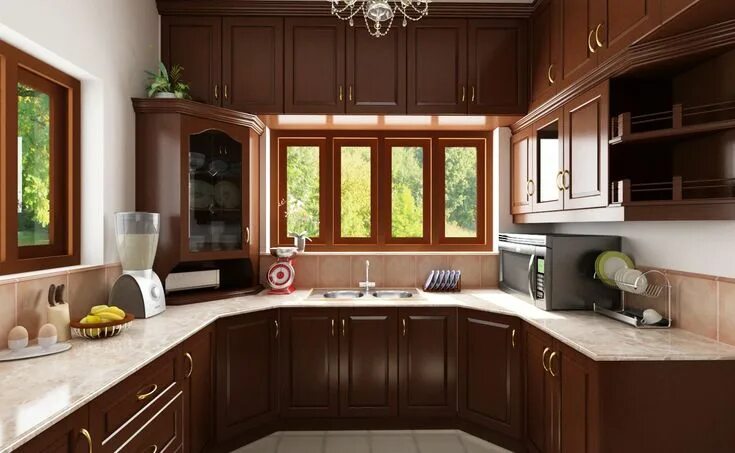 Кухонный гарнитур с окном фото дизайн Modern Kitchen Refrigerator Trends