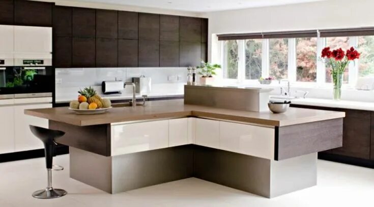 Кухонный гарнитур с островком фото 19 Modern Kitchen Islands That Are Ideal For Every Kitchen Modern kitchen island