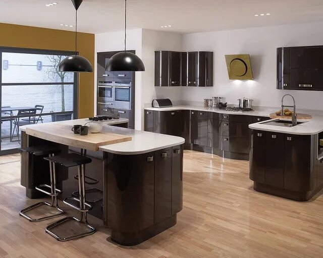 Кухонный гарнитур с островком фото Avant Terra Kitchen Contemporary kitchen furniture, New kitchen designs, Kitchen