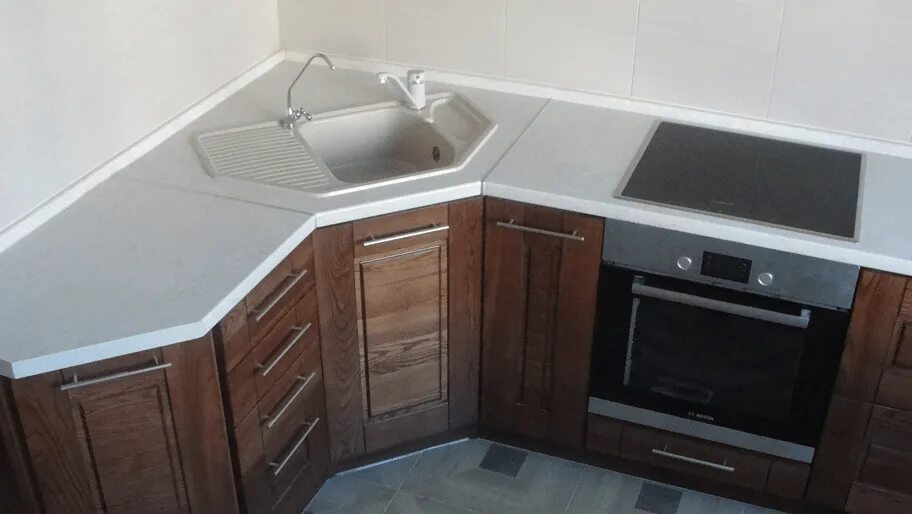 Кухонный гарнитур с угловой мойкой фото Дизайн угловой кухни: 140 фото, идеи и рекомендации дизайнеров