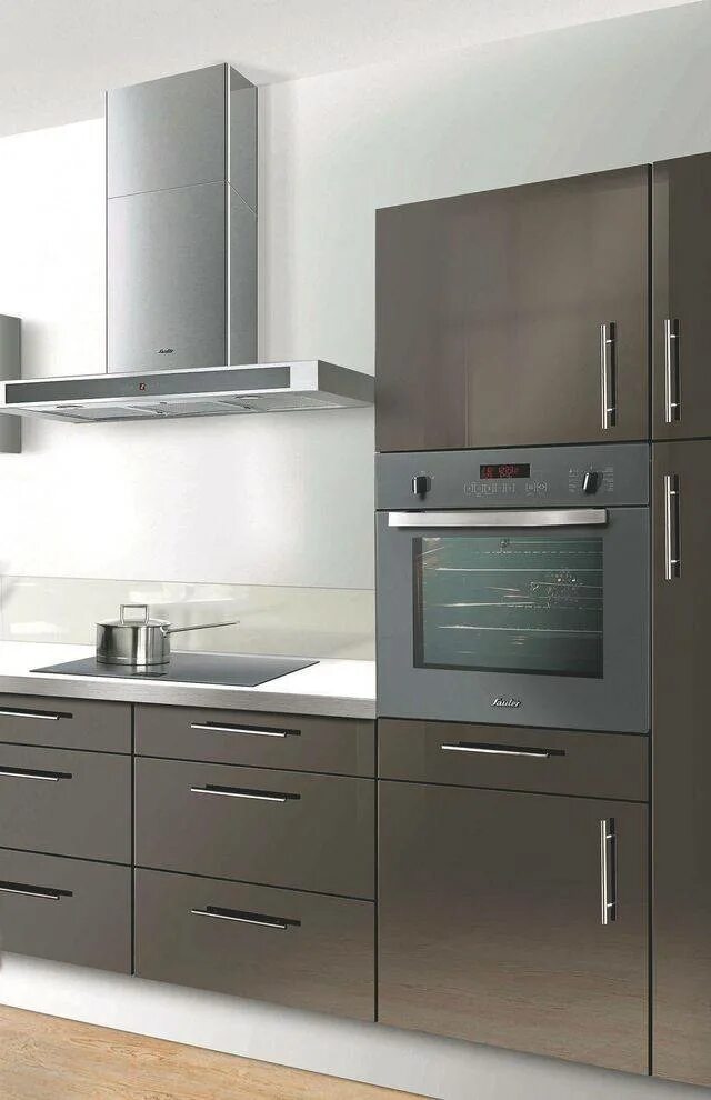 Кухонный гарнитур с встроенной техникой фото Встроенная техника на кухню: гарнитуры со встроенной бытовой техникой