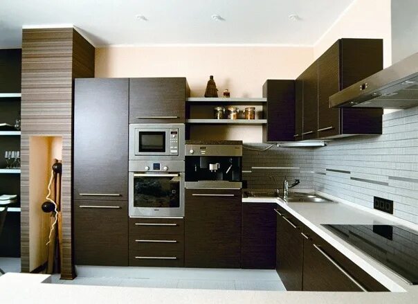 Кухонный гарнитур с встроенной техникой фото Основной альбом - Фотография 8 из 8 ВКонтакте