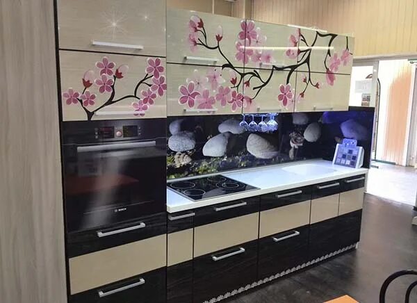 Кухонный гарнитур сакура фото Mebelleri bezemek Türkmenistanda TÄZE BAKYŞ