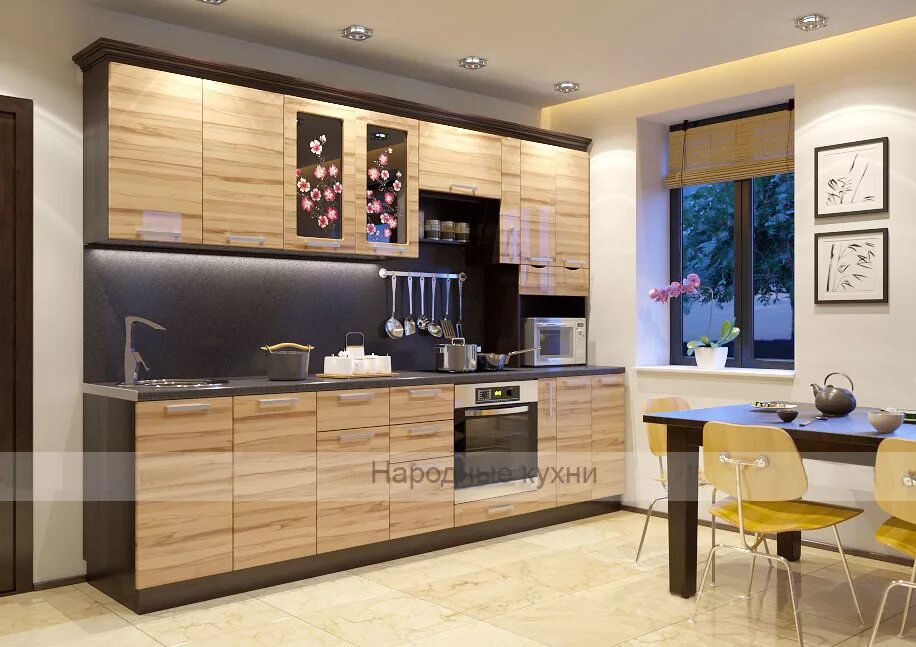 Кухонный гарнитур сакура фото Кухня Сакура 5