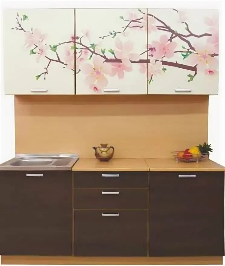 Кухонный гарнитур сакура фото Кухня Сакура интернет