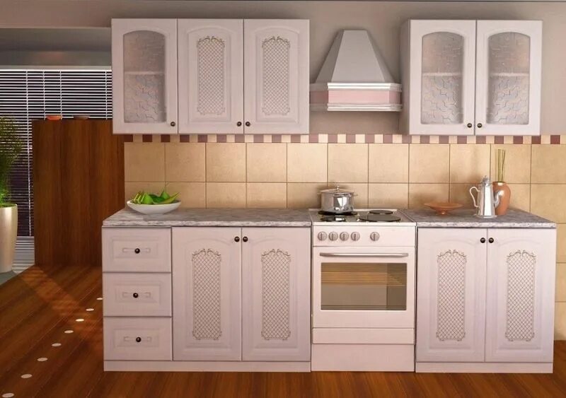 Кухонный гарнитур селена ставрополь фото Кухонный гарнитур Селена 212.1 орнамент № 1 Цена 12050 руб. ⭐ MEB96 Южноуральск