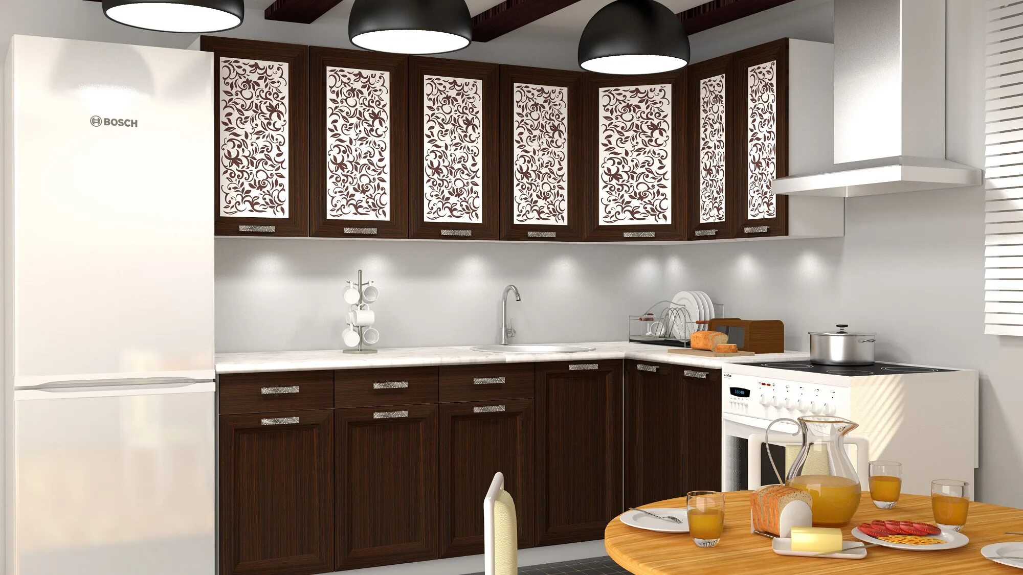 Кухонный гарнитур селена ставрополь фото Кухонный гарнитур Селена № 981 - купить с доставкой, цена в Первый Гипермаркет М