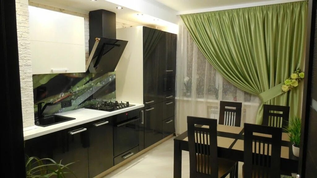 Кухонный гарнитур штор фото Пин на доске Ремонт и дизайн