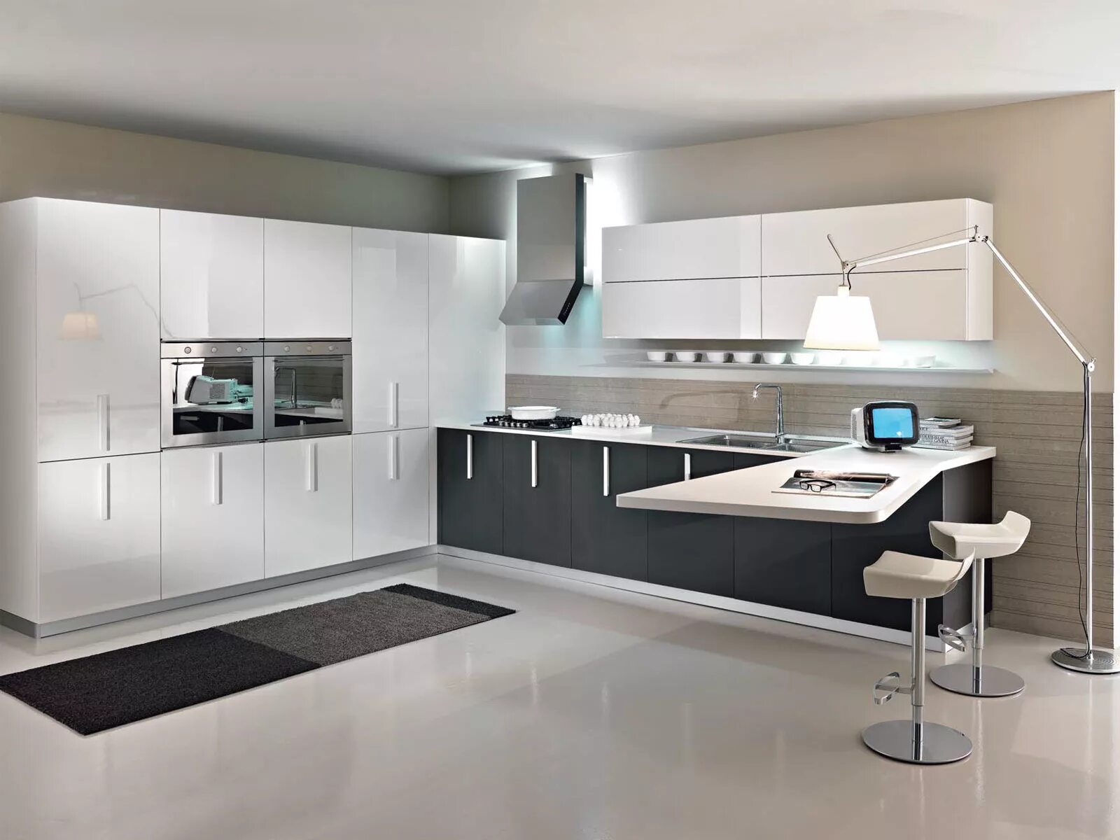 Кухонный гарнитур современный дизайн Итальянская кухня MAGIKA 06 фабрики PEDINI - Ital-Collection