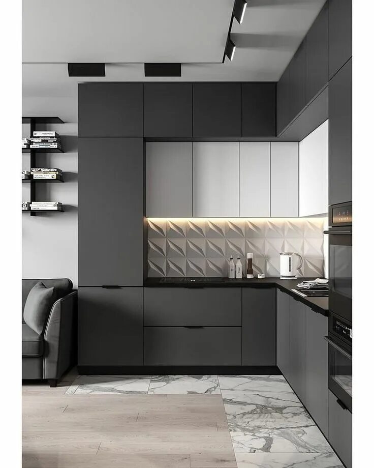 Кухонный гарнитур современный дизайн фото Ведущие фабрики Италии и Германии задают стиль и демонстрируют нам смелые сочета