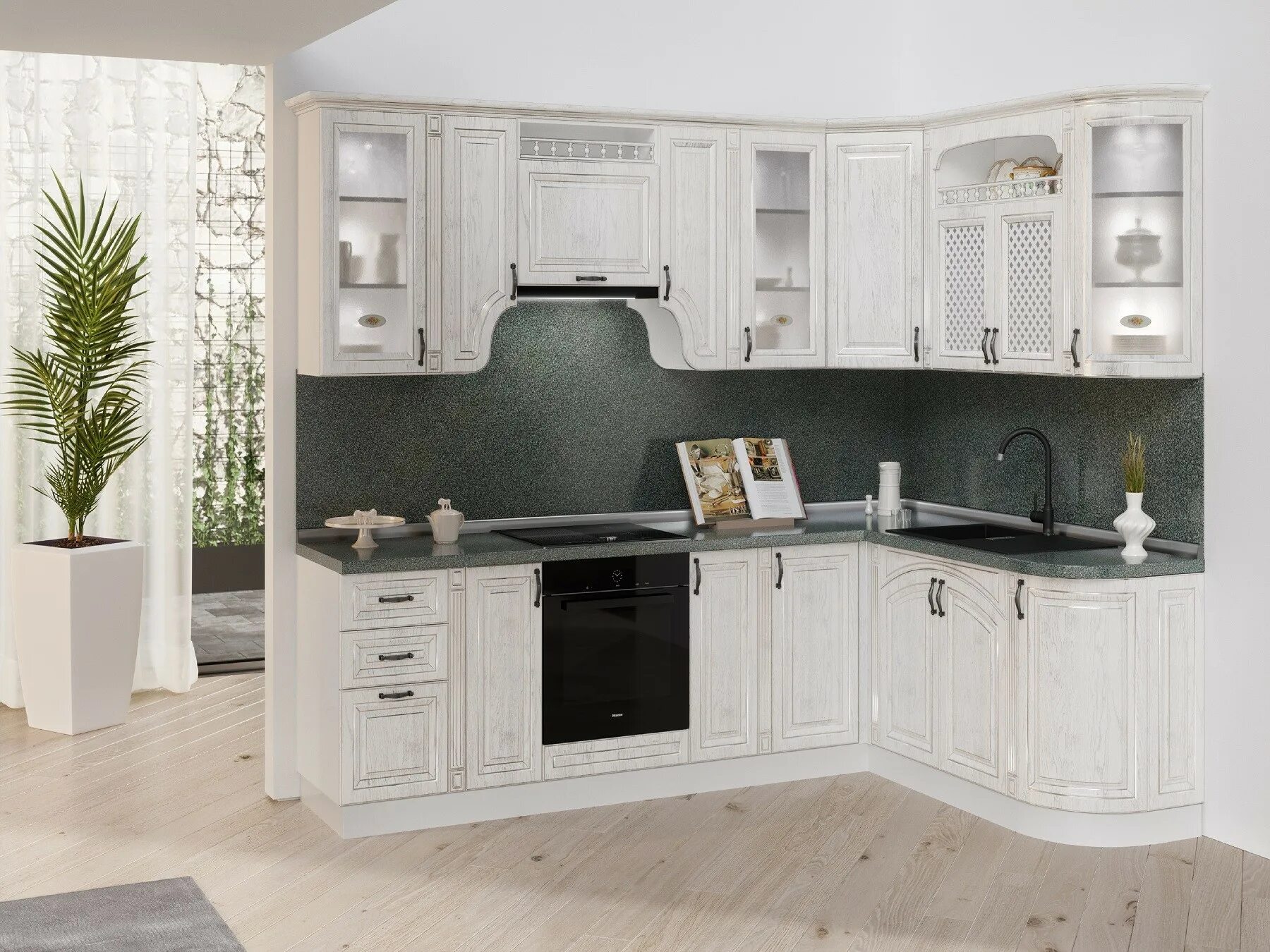 Кухонный гарнитур ставрополь фото цены Кухня Эмилия - Мебель Плюс