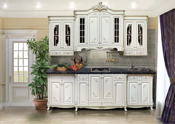 Кухонный гарнитур ставрополь фото цены Кухня Жемчужина 2,64 м купить в интернет-магазине "Доступная Мебель"