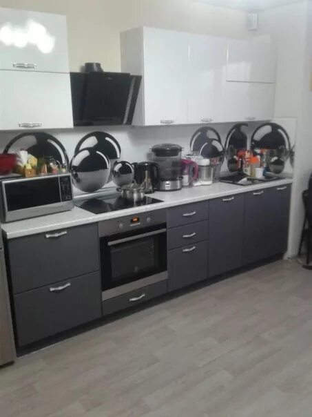 Кухонный гарнитур цвет графит фото Кухонный гарнитур графит фото: найдено 90 изображений