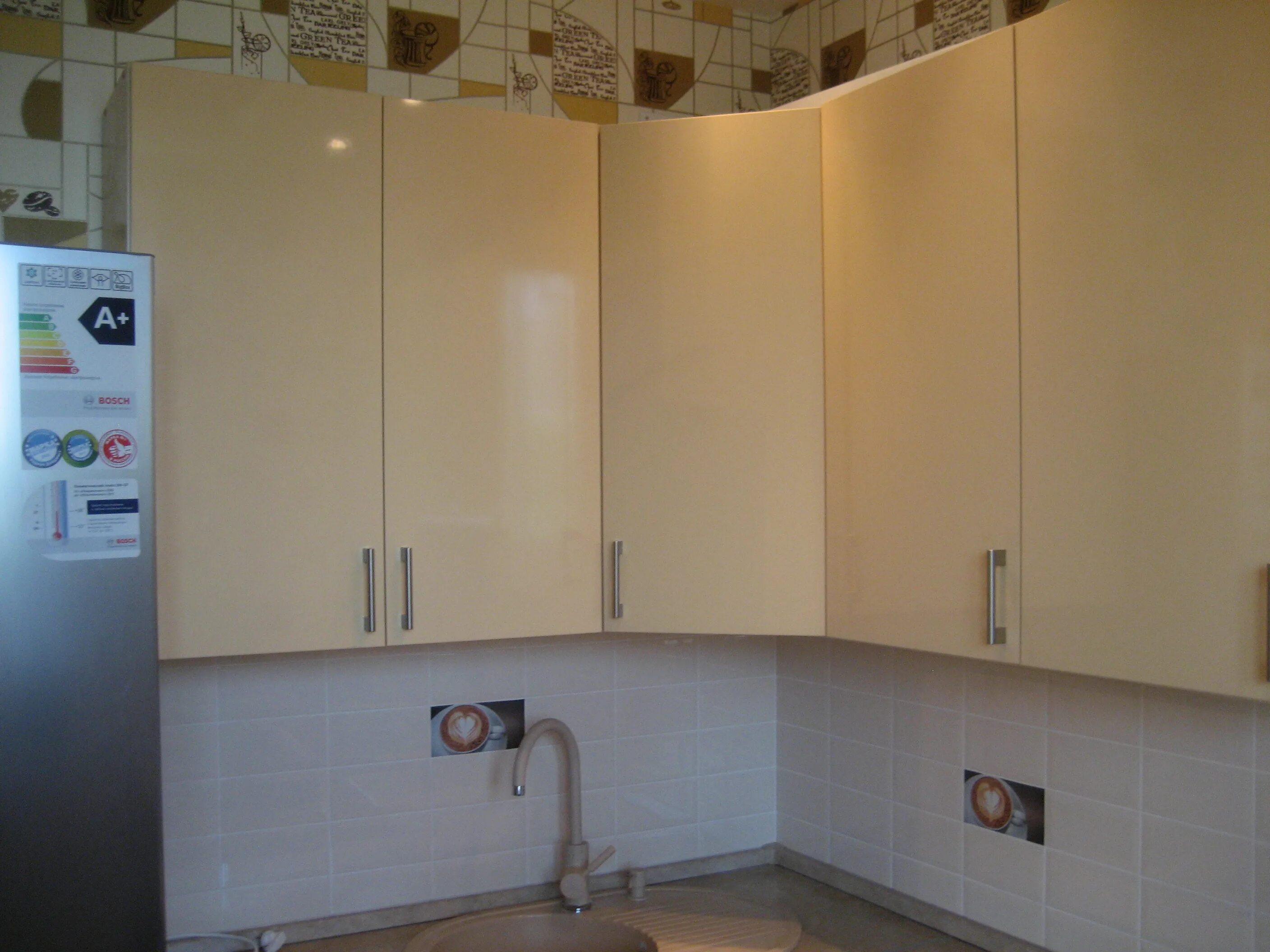 Кухонный гарнитур цвет тирамису фото Кухня МДФ 20.5