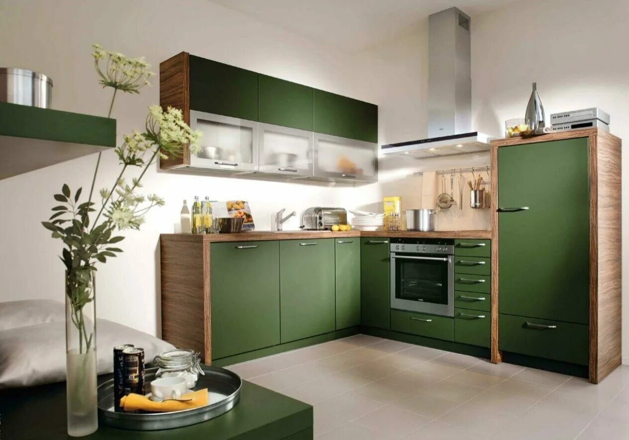 Кухонный гарнитур темно зеленый фото Купить недорого зеленую кухню, зеленая кухня по низкой цене от производителя в М