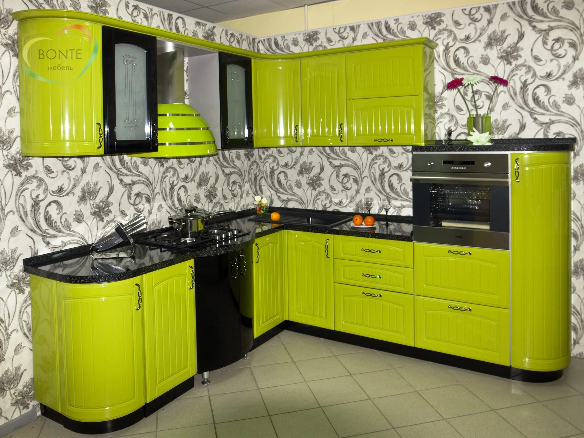 Кухонный гарнитур ульяновск каталог фото Кухня Зеленое Яблоко Фото - Фотографии