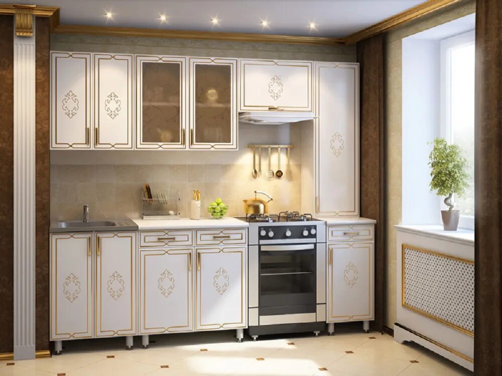 Кухонный гарнитур ульяновск каталог фото Кухня 306 / Кухни / Мебельная фабрика "Эльф-Ола"