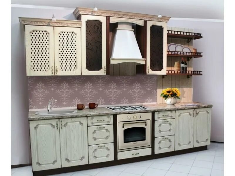 Кухонный гарнитур ульяновск каталог фото Кухонный гарнитур Эмилия / Мебельная фабрика "Виктория", г. Ульяновск