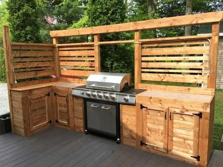 Кухонный гарнитур в беседку своими руками 30+ Best Outdoor Kitchen Decor Ideas For Perfect Kitchen - Outdoor Ideas Outdoor