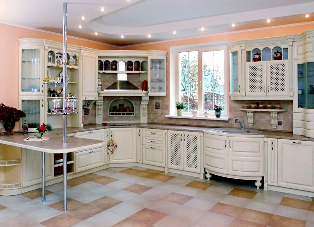 Кухонный гарнитур в частном доме фото Кухня Канны, Арт. KR-0689: цена, описание - Интернет-магазин "Кухнотека"