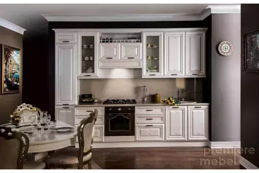 Кухонный гарнитур в черкесске фото Кухня Касабланка прямая (Буденновская МК) - купить в Санкт-Петербурге, интернет-
