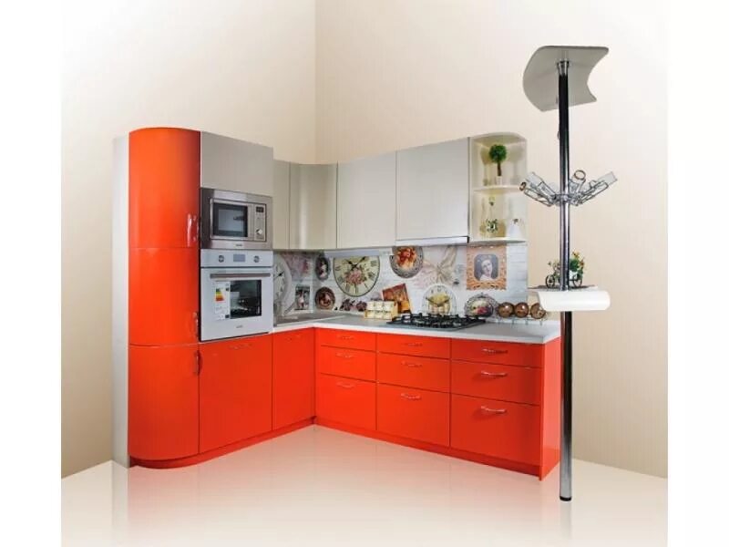 Кухонный гарнитур в оренбурге фото Кухонный гарнитур угловой Фреско / Мебельная фабрика "Cucina", г. Ульяновск