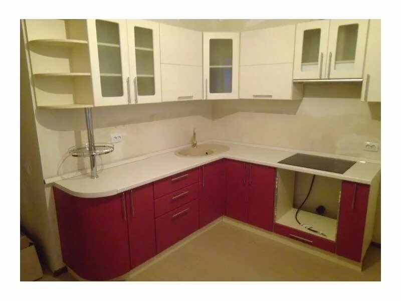 Кухонный гарнитур в оренбурге фото Угловой кухонный гарнитур / Мебельная фабрика "Народная мебель", г. Тихвин