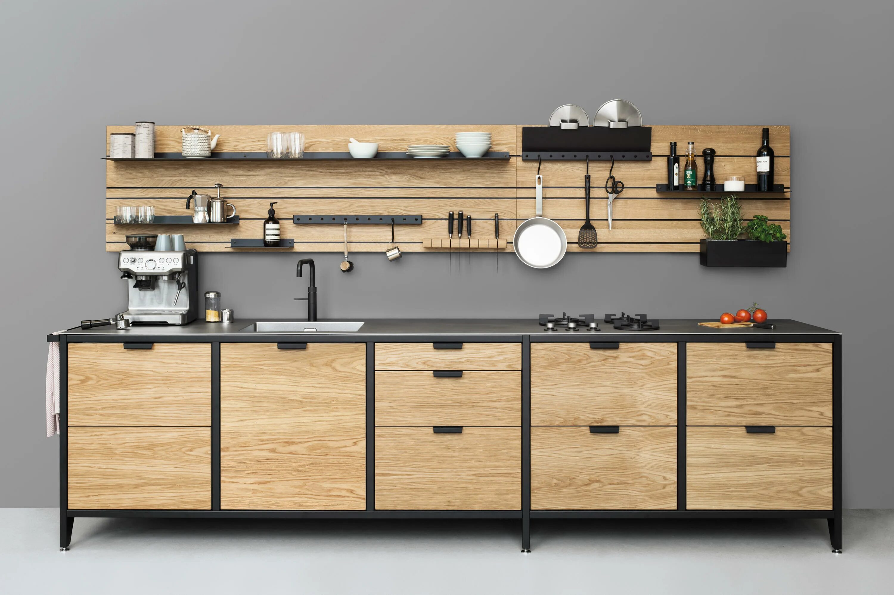 Кухонный гарнитур в стиле лофт своими руками Bring kitchens to life with open storage products