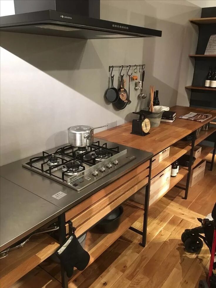 Кухонный гарнитур в стиле лофт своими руками Pin en Casa Diseño muebles de cocina, Cocina estilo industrial, Cocinas de casa