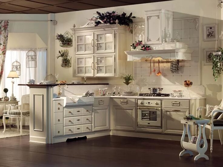 Кухонный гарнитур в стиле прованс фото кухня в стиле прованс - Поиск в Google Идеи домашнего декора, Украшение кухни, Б