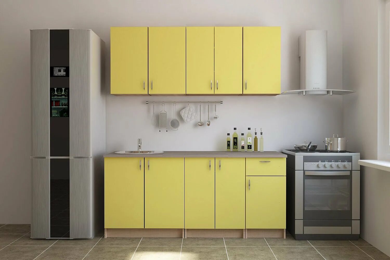 Кухонный гарнитур в светофоре фото Кухонный гарнитур Светофор 180х210х60 см - купить по цене 0 рублей в интернет-ма