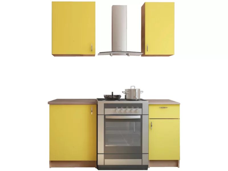 Кухонный гарнитур в светофоре фото Кухонный гарнитур Светофор (персик)